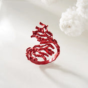 "Faelyssa" Red Coral Bracelet width=100 