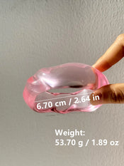 "Lucinelle" Resin Bracelet width=100 