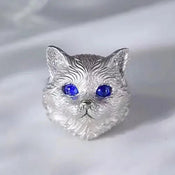 "Felindra" Princess Cat Ring width=100 