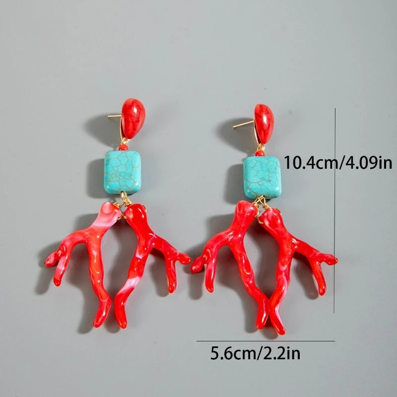 "Thalavine" Bohemian Earrings