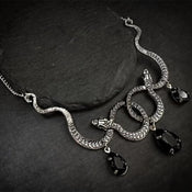 "Coyazira" Snake Necklace width=100 