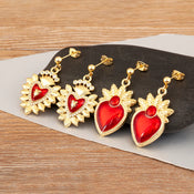 "Liviara" Drop Earrings width=100 