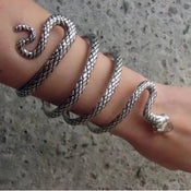"Pythonis" Snake Arm Cuff width=100 