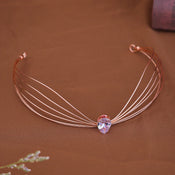 "Baroccia" Baroque Rhinestone Tiara width=100 