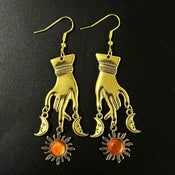 "Yolitza" Sun Earrings width=100 
