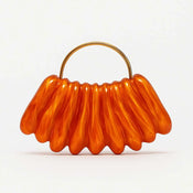 "Marbelle" Wave Shell Clutch width=100 