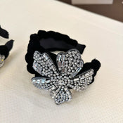 "Floralynde" Crystal Bloom Headband width=100 