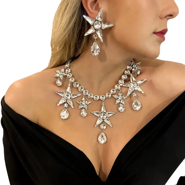 "Liora" Star Pendant Necklace Set