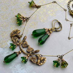 "Xochiquila" Retro Necklace Set