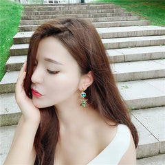 "Philomena" Bee Drop Earrings