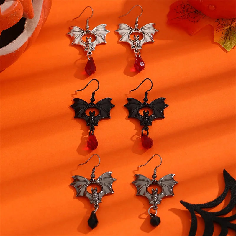 "Wynterra" Bat Earrings