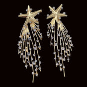 "Ethelind" Stars Drop Earrings width=100 