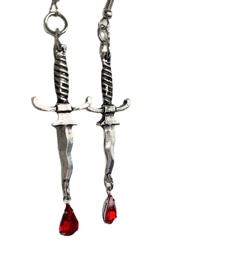 "Sekharith" Dagger Earrings