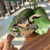 "Bathilda" Snake Hair Claw width=100 