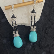 "Bellevarra" Drop Earrings width=100 
