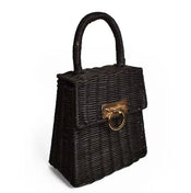 "Capretta" Straw Beach Bag width=100 