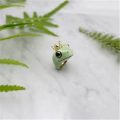 "Aurelyssia" Frog Prince Ring width=100 