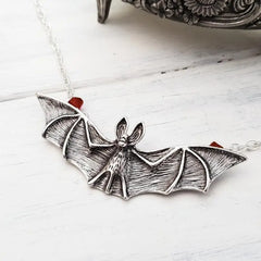 "Hexoria" Cross Bat Choker