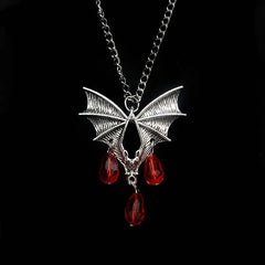 "Hexoria" Cross Bat Choker