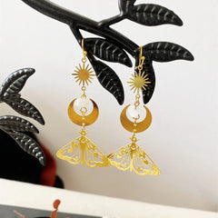 "Luminisse" Moth Earrings Collection