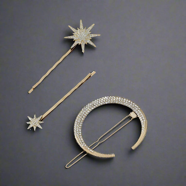 "Stella" Barrette & Hairpin Pin