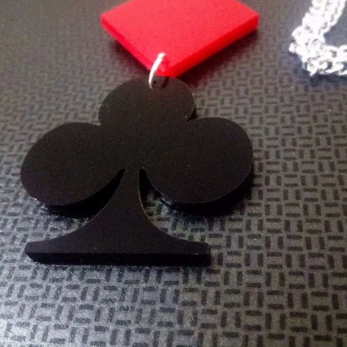 "Nicostrata" Poker Pendant Necklace