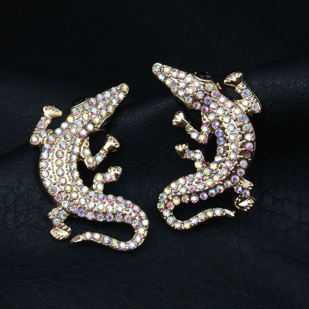 "Andrineia" Crocodile Earrings