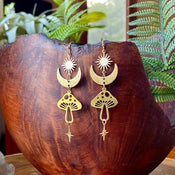 "Luminisse" Moth Earrings Collection width=100 