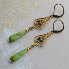 "Harley" Bees Dangle Earrings