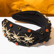 "Elvitra" Spiderweb Headband width=100 