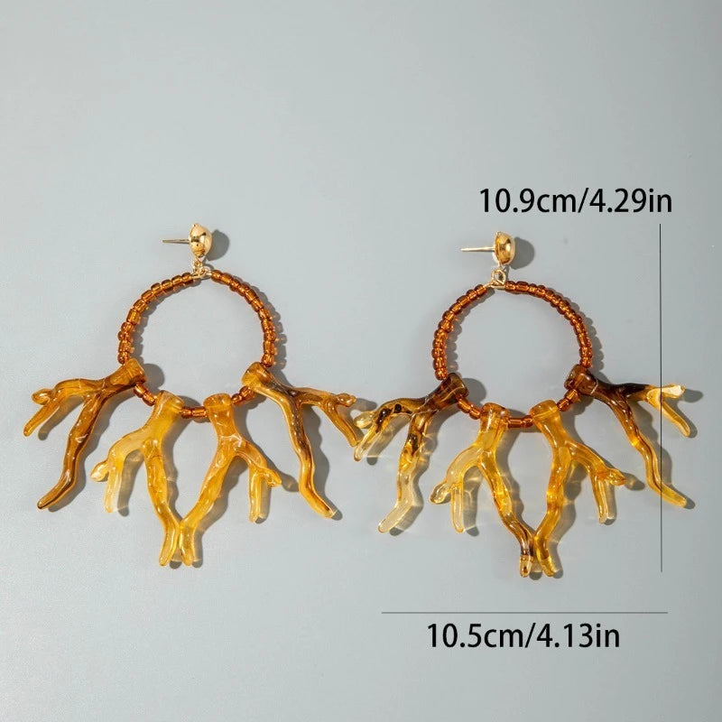 "Thalavine" Bohemian Earrings