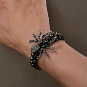 "Nahuette" Spider Beads Bracelet width=100 