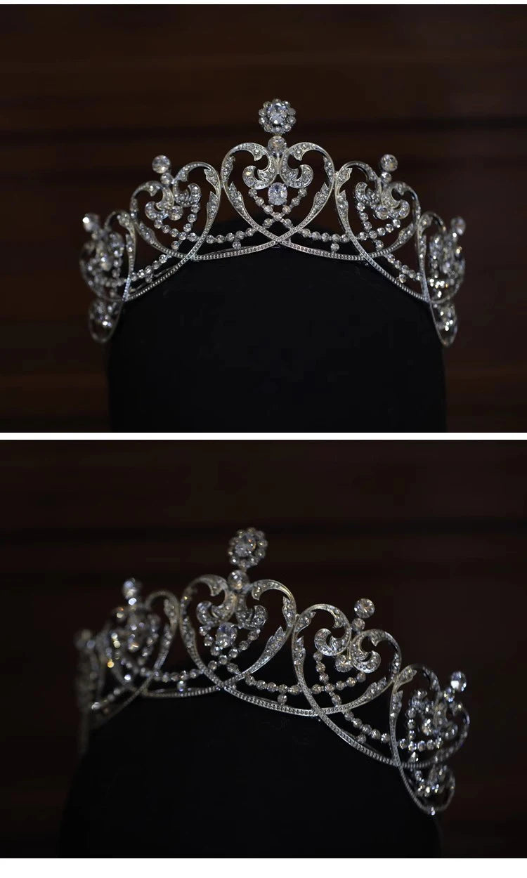 "Pomona" Heart Shape Tiara