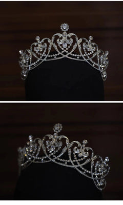"Pomona" Heart Shape Tiara