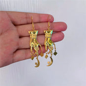 "Yolitza" Sun Earrings width=100 