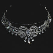 "Coronetta" Rhinestone Bridal Crown width=100 