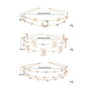 "Ocelira" Moon Star Hairband width=100 