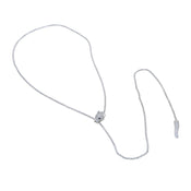 "Leontios" Leopard Lariat Necklace width=100 