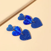 "Wynthera" Heart Earrings width=100 