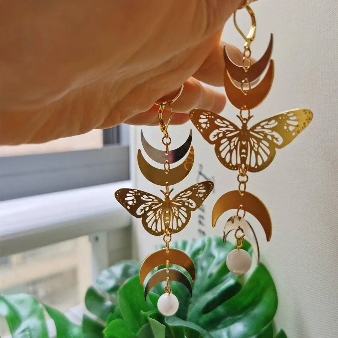 "Luminisse" Moth Earrings Collection