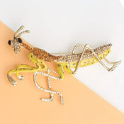 "Osirette" Mantis Brooch width=100 