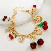"Andryssa" Cherry Bracelet width=100 