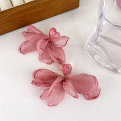 "Roselle" Pink Flower Drops width=100 