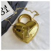 "Drusina" Heart Padlock Handbag width=100 