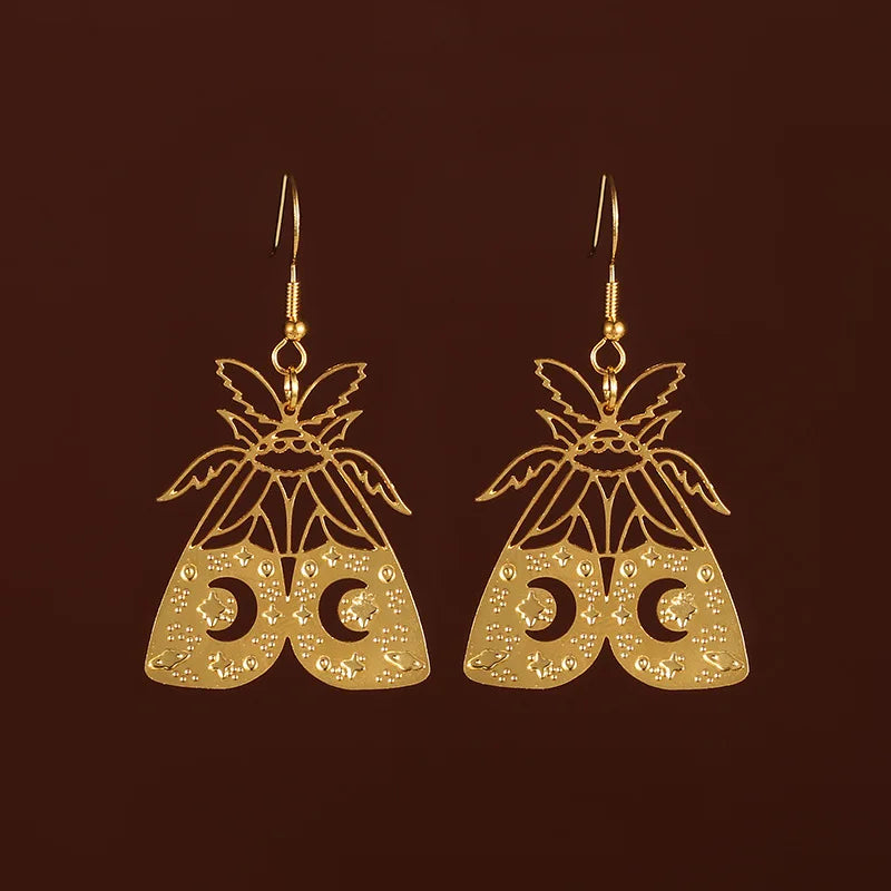 "Luminisse" Moth Earrings Collection