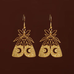 "Luminisse" Moth Earrings Collection