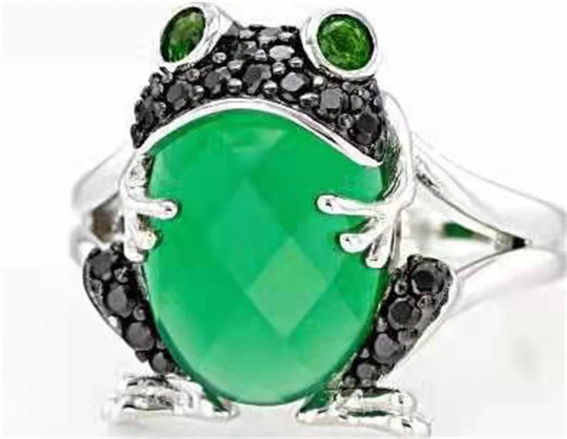 "Aurelyssia" Frog Prince Ring