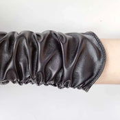"Brunella" Leather Opera Gloves width=100 