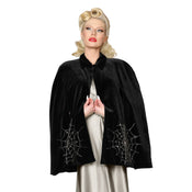 "Corday" Spiderweb Cape width=100 