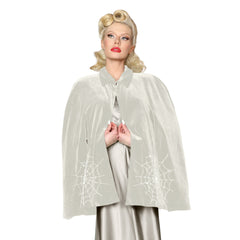 "Corday" Spiderweb Cape